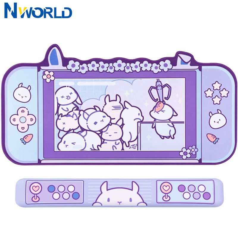 Büyük Kawaii oyun Mouse Pad se - Pc Gaming Pink incelemesi ve fiyatı
